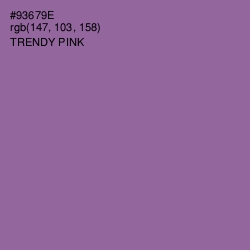 #93679E - Trendy Pink Color Image