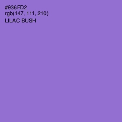 #936FD2 - Lilac Bush Color Image