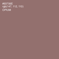 #93706E - Opium Color Image
