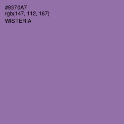 #9370A7 - Wisteria Color Image