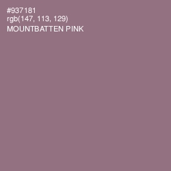 #937181 - Mountbatten Pink Color Image