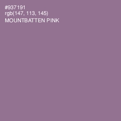 #937191 - Mountbatten Pink Color Image