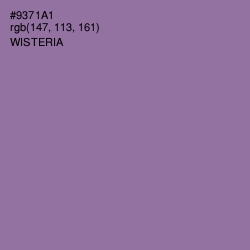 #9371A1 - Wisteria Color Image