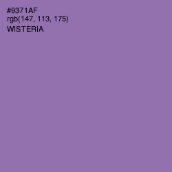 #9371AF - Wisteria Color Image