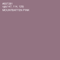 #937281 - Mountbatten Pink Color Image