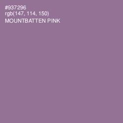 #937296 - Mountbatten Pink Color Image