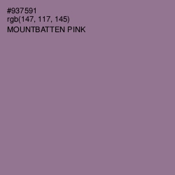 #937591 - Mountbatten Pink Color Image