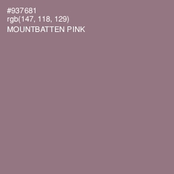 #937681 - Mountbatten Pink Color Image