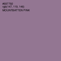#937792 - Mountbatten Pink Color Image