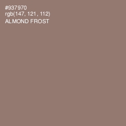 #937970 - Almond Frost Color Image