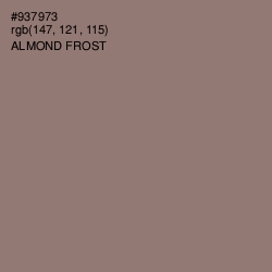 #937973 - Almond Frost Color Image