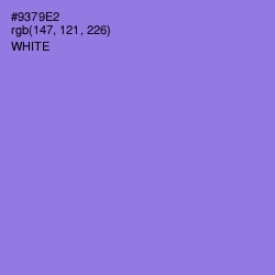 #9379E2 - Medium Purple Color Image