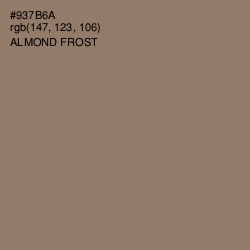 #937B6A - Almond Frost Color Image