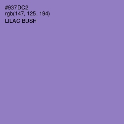 #937DC2 - Lilac Bush Color Image