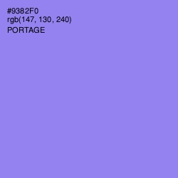 #9382F0 - Portage Color Image