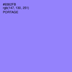 #9382FB - Portage Color Image