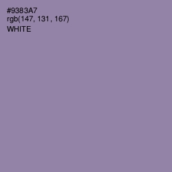#9383A7 - Manatee Color Image