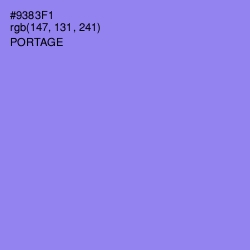 #9383F1 - Portage Color Image