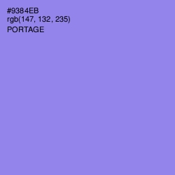 #9384EB - Portage Color Image