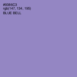 #9386C3 - Blue Bell Color Image