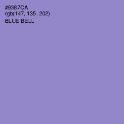 #9387CA - Blue Bell Color Image