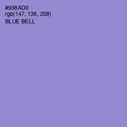 #938AD0 - Blue Bell Color Image