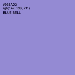 #938AD3 - Blue Bell Color Image