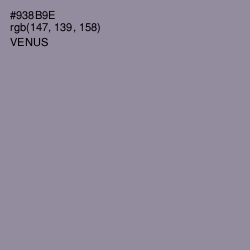 #938B9E - Venus Color Image