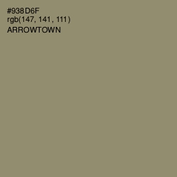 #938D6F - Arrowtown Color Image