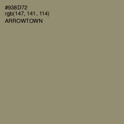 #938D72 - Arrowtown Color Image