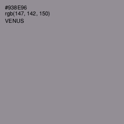 #938E96 - Venus Color Image