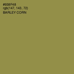 #938F48 - Barley Corn Color Image