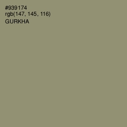 #939174 - Gurkha Color Image