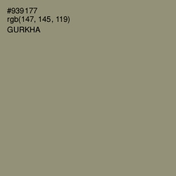 #939177 - Gurkha Color Image