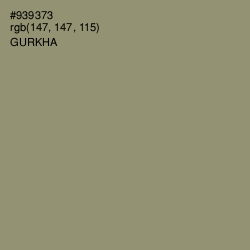 #939373 - Gurkha Color Image