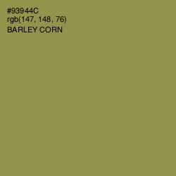 #93944C - Barley Corn Color Image