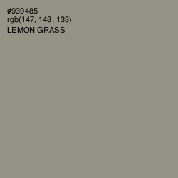 #939485 - Lemon Grass Color Image