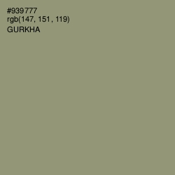 #939777 - Gurkha Color Image