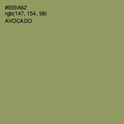 #939A62 - Avocado Color Image
