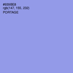 #939BE8 - Portage Color Image