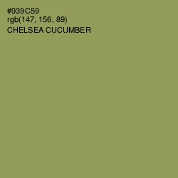 #939C59 - Chelsea Cucumber Color Image