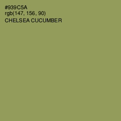 #939C5A - Chelsea Cucumber Color Image