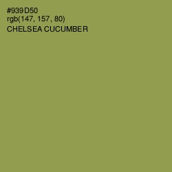 #939D50 - Chelsea Cucumber Color Image