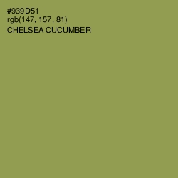 #939D51 - Chelsea Cucumber Color Image
