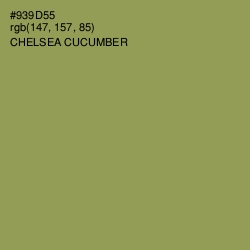 #939D55 - Chelsea Cucumber Color Image