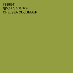 #939E41 - Chelsea Cucumber Color Image