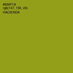 #939F18 - Hacienda Color Image