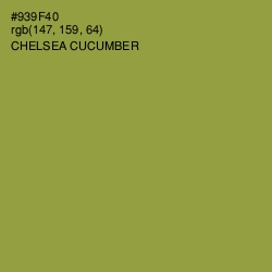 #939F40 - Chelsea Cucumber Color Image
