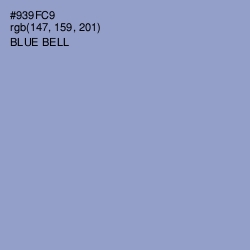 #939FC9 - Blue Bell Color Image