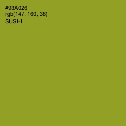 #93A026 - Sushi Color Image